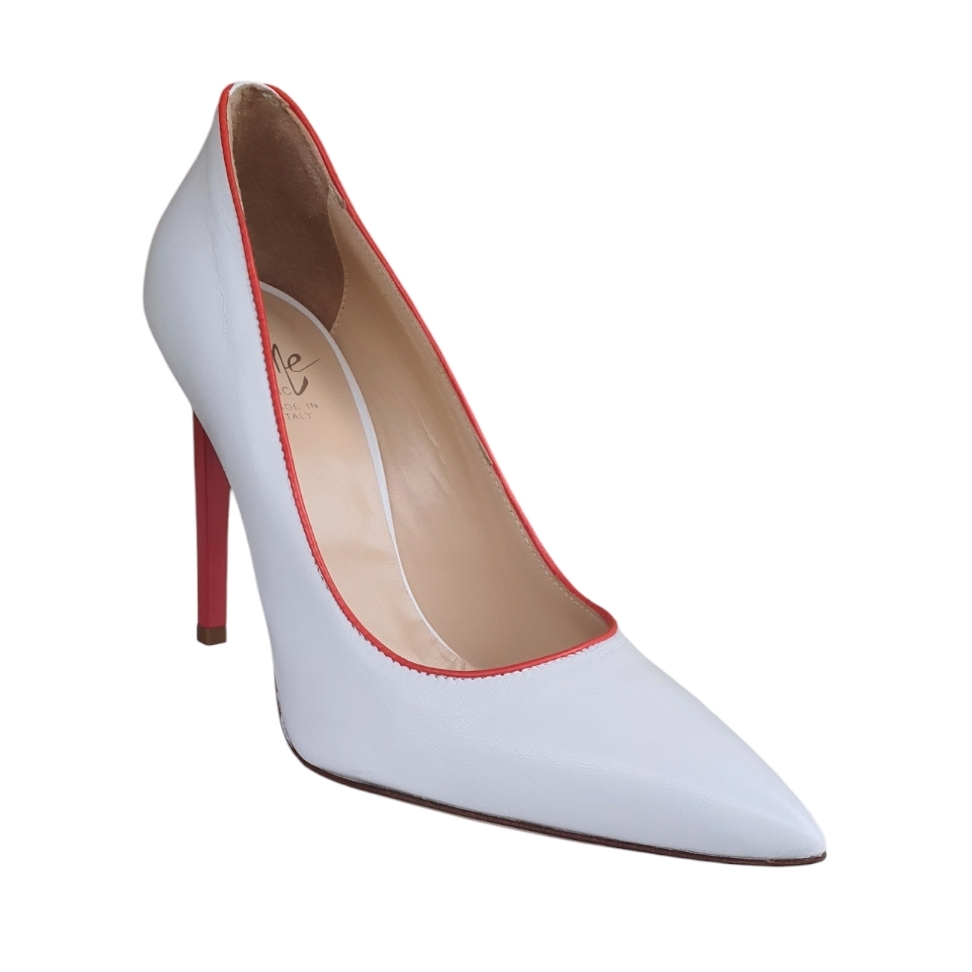 9018 Nappa bianco rosa